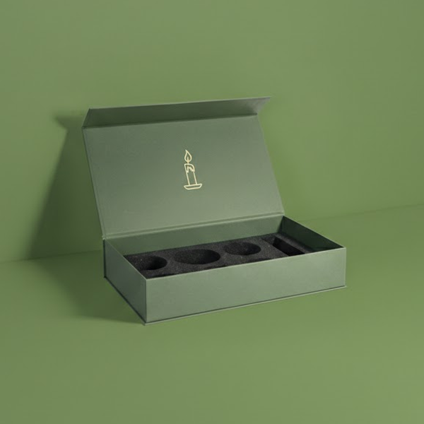 Candle Box With Inserts